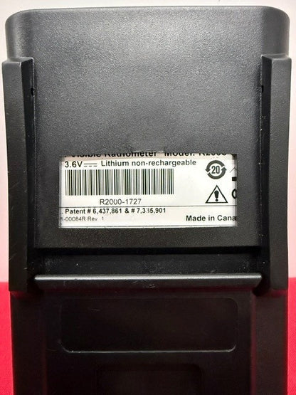 OmniCure R2000 Radiometer with 8mm, 5mm, and 3mm Adapters