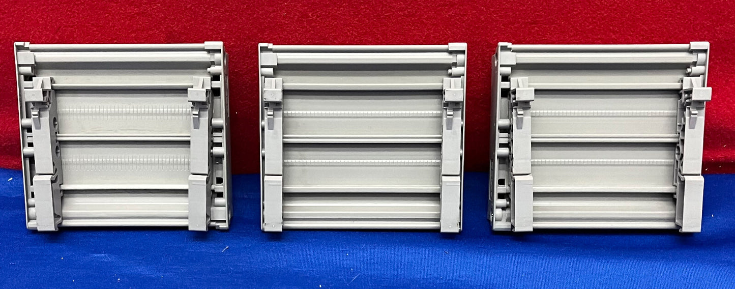 1 ロット数量 3 - WAGO 50 ピン DIN レール マウント ターミナル ブロック