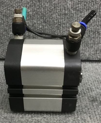 SCHRADER BELLOWS PNEUMATIC CYLINDER - ITEM IS USED/UNTESTED - CAN NOT READ LABEL
