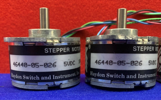 Lot of 4 - Haydon 46000 Series 46440-05 46MM Rotary Stepper Motor 5VDC