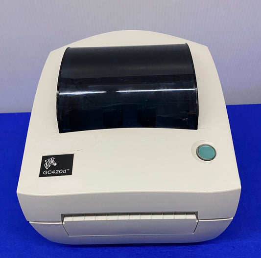 ZEBRA GC420D GC420-200510-000 DIRECT THERMAL USB SERIAL LABEL PRINTER -NO CABLES