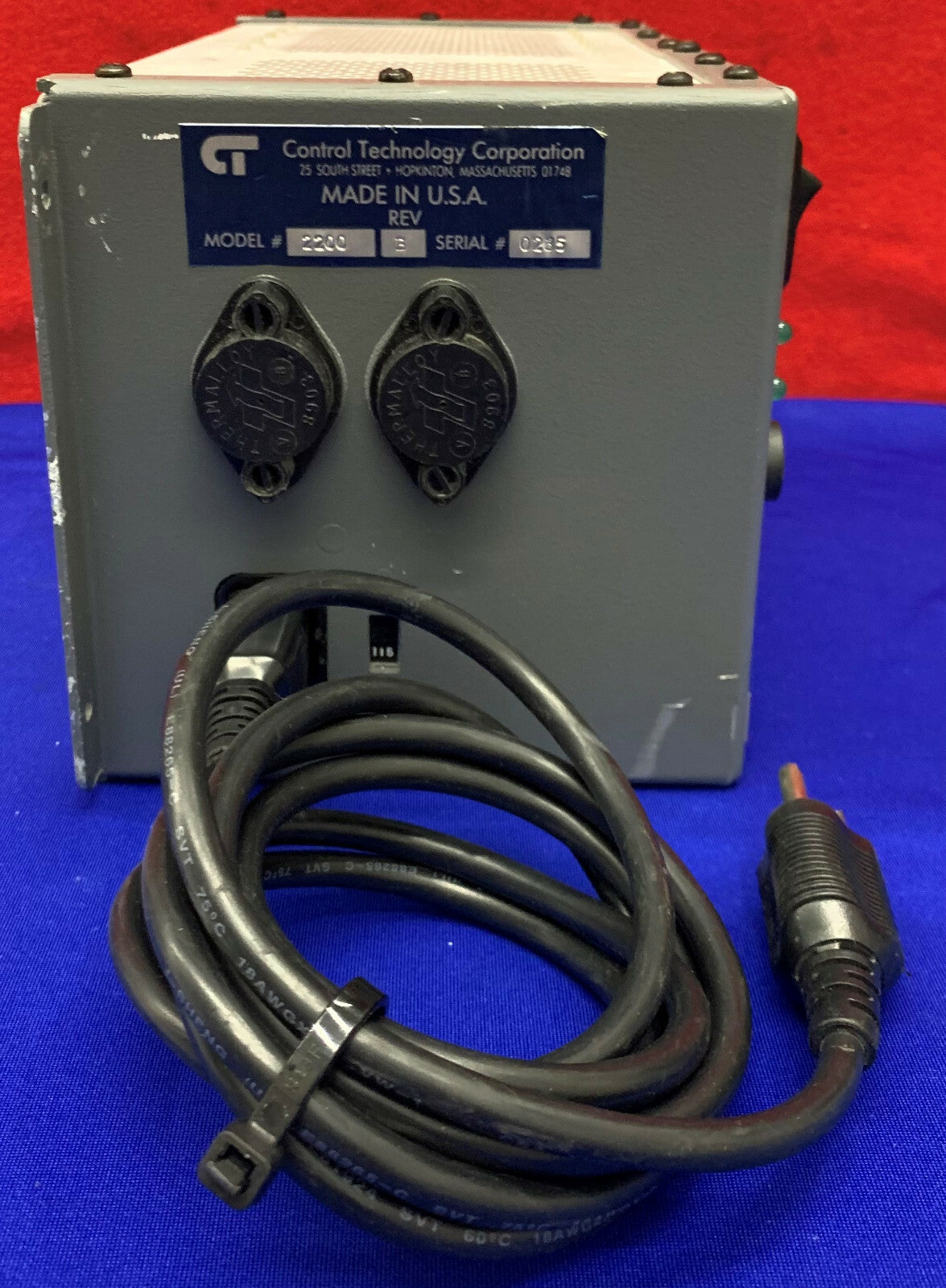 CTC Control Technology Automatisierungscontroller 2200 REV.B mit 2203/2204/2-2205,2200