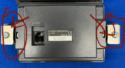 KEYENCE CORP KV-D20 OPERATOR INTERFACE PANEL 4 LINES - TEILE/REPARATUR - 1 LOT ANZAHL 3