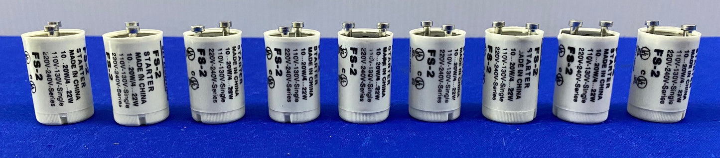 SLI LIGHTING FS-2 STARTER 10..20W/4...22W,110V-130V-SINGLE,220V-240V - QTY 9