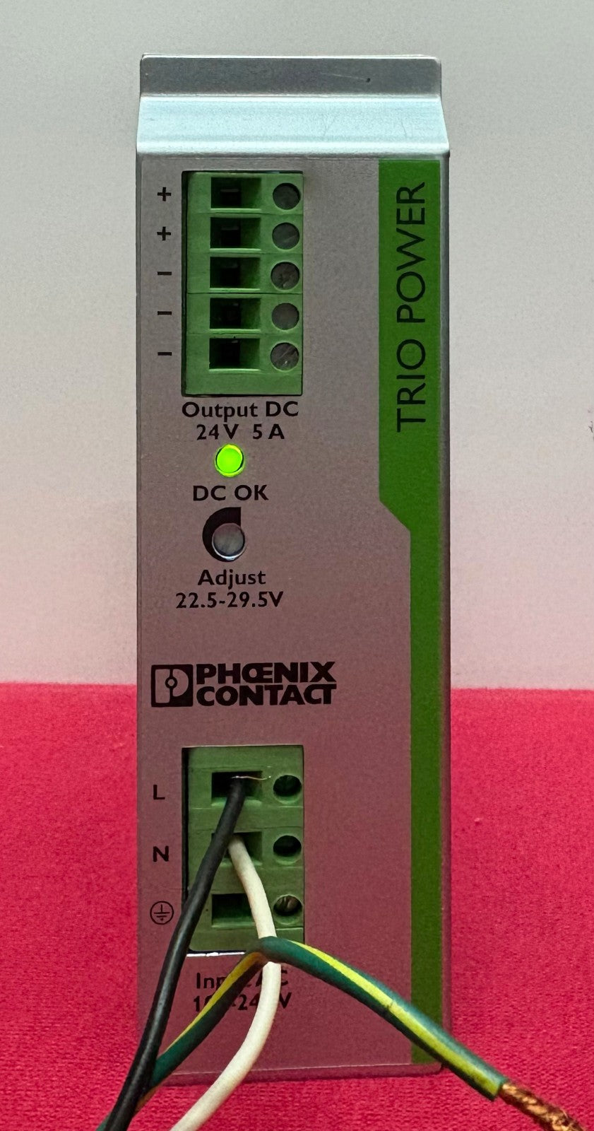 PHOENIX CONTACT TRIO POWER SUPPLY TRIO-PS/1AC/24DC/5 ORD:2866310