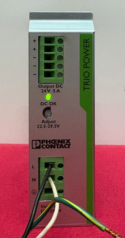 PHOENIX CONTACT TRIO POWER SUPPLY TRIO-PS/1AC/24DC/5 ORD:2866310