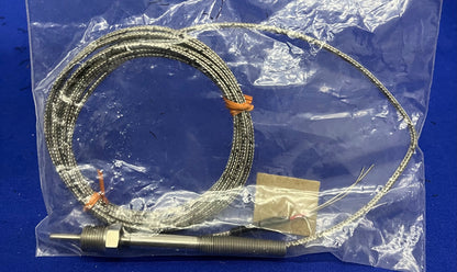 SONDA DE TUBERÍA DE TERMOPAR OMEGA ® TC-J-1/8NPT-U-72 1/8 NPT PUNTA 1/2, QC# PL112316RB