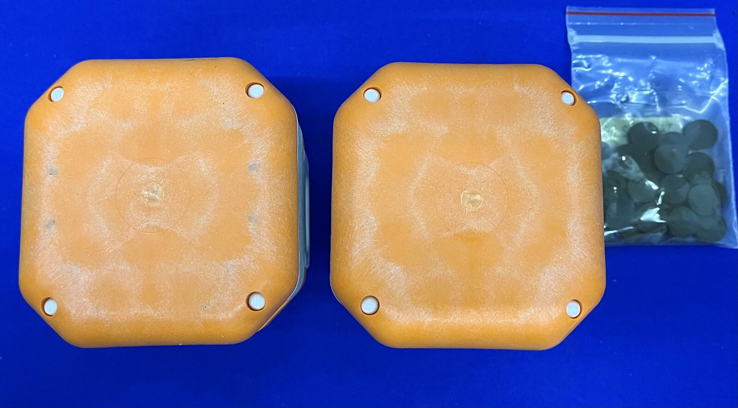 ADATTATORE PER SECCHIELLO OSCILLANTE PER CENTRIFUGA BECKMAN 24 POZZI LOTTO DA 2 