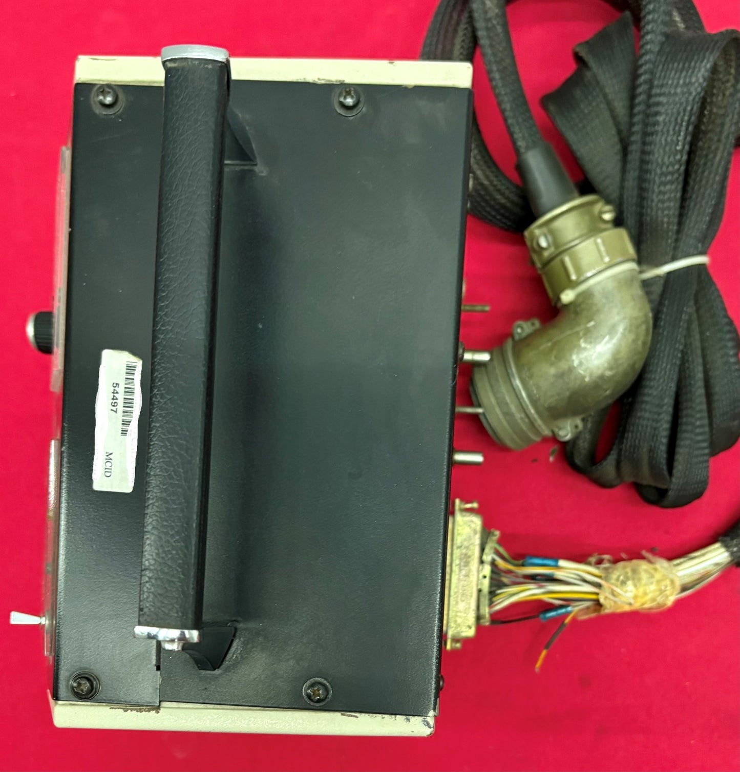VEECO MS170 MASS SPECTROMETER-TYPE HELIUM LEAK INDICATOR DETECTOR - PARTS/REPAIR