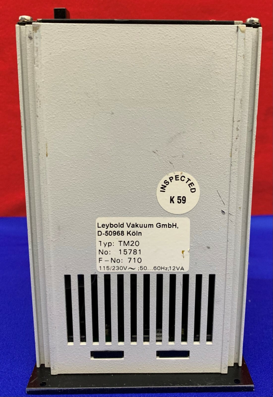 Leybold Vakuum / Vacuum Thermovac TM20 D-50968 Controller