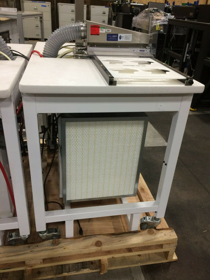 STATIC CLEAN WEB VAC STATIC Removal Medical Cleaning Station Hepa Filter Station