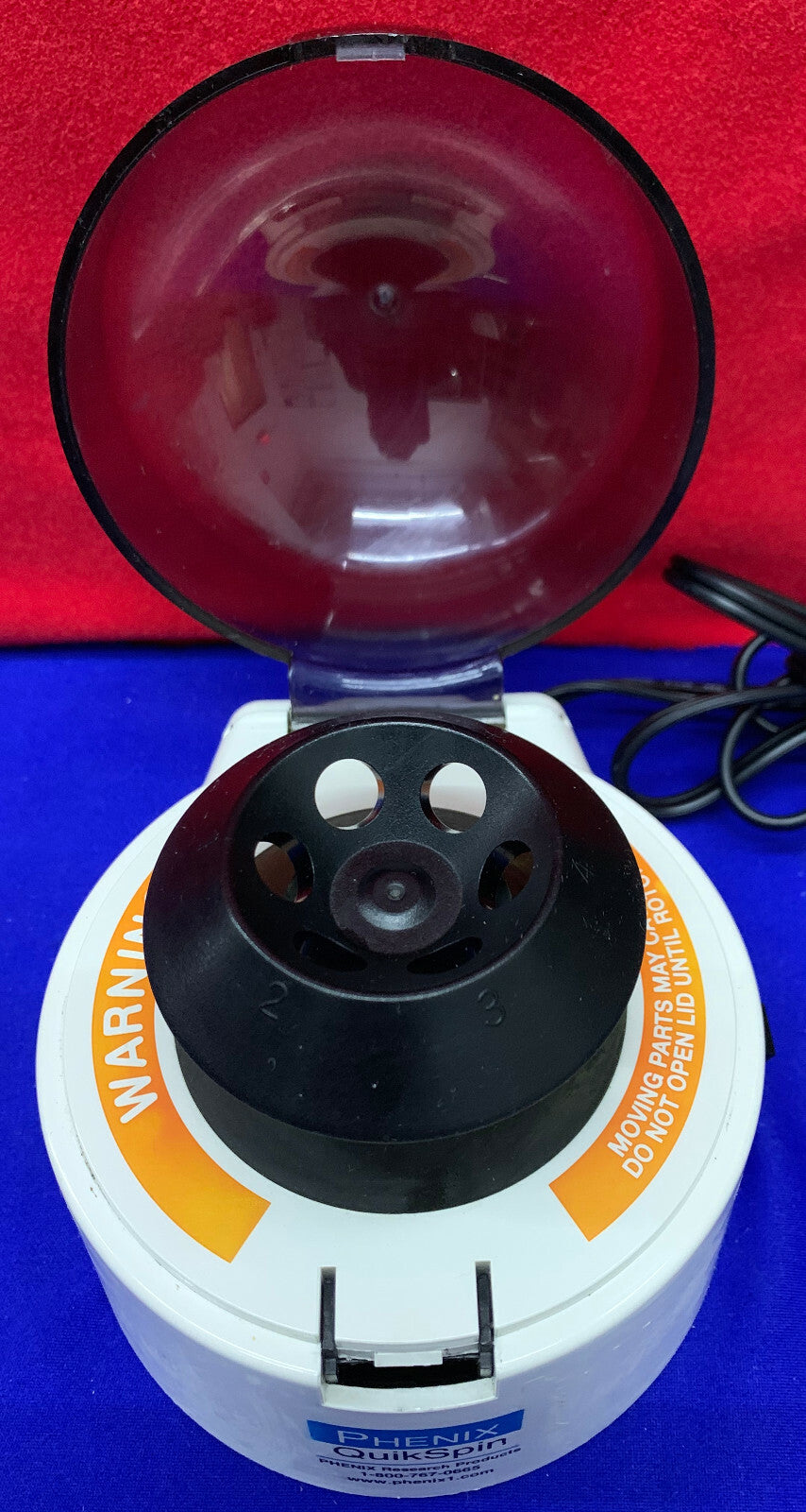 PRODUCTOS DE INVESTIGACIÓN PHENIX MICROCENTRÍFUGA QUIKSPIN MODELO SD 110VAC