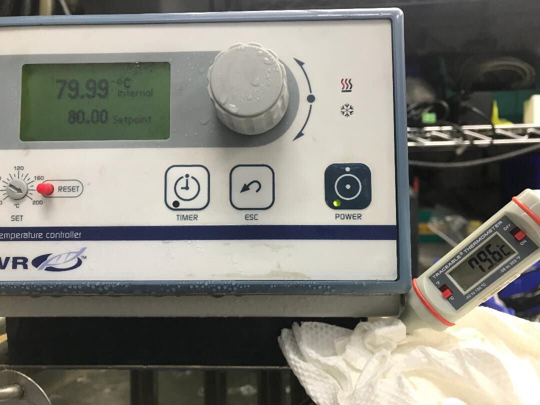 VWR 1166D DIGITALER TEMPERATURREGLER, BEHEIZTER UMLUFTREGLER