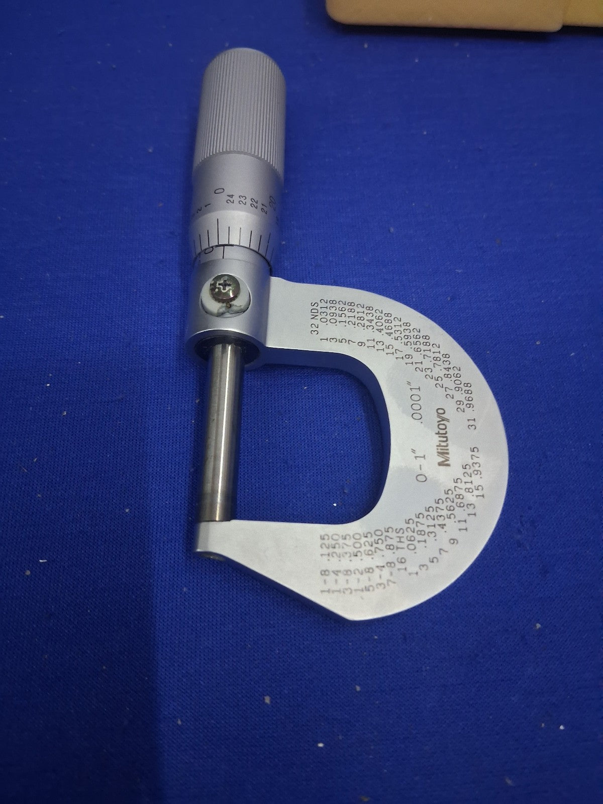 Mitutoyo 101-117 M225-1 Mechanical Outside Micrometer 1"-2" Range 0.001"
