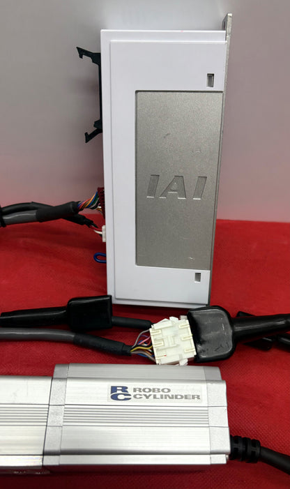 IAI ROBO CYLINDER RCA-SA5C-I-20-3-300-A1-P & CONTROLLER ACON-C-201-NP-2-0  PARTS