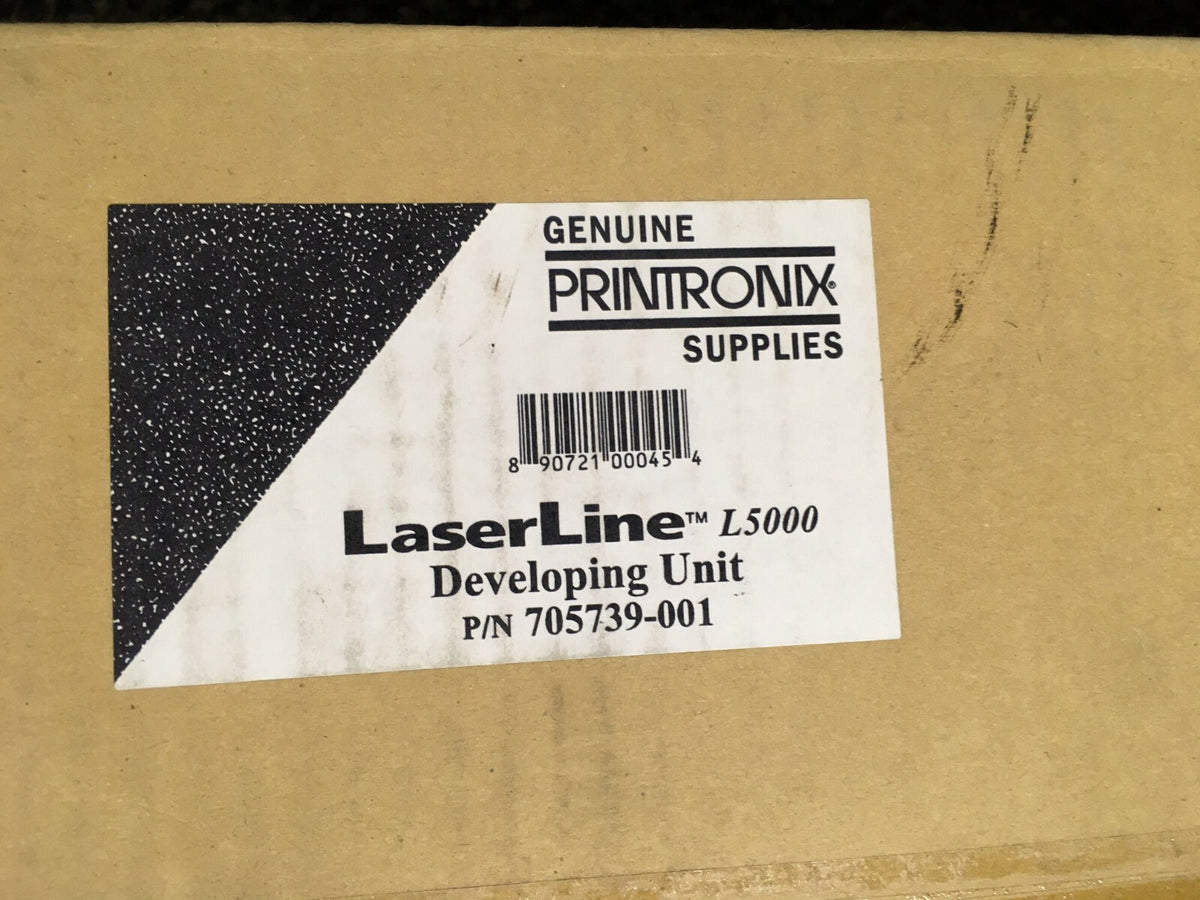NEU - PRINTRONIX LASERLINE SUPPLIES 705739-01 REV G ENTWICKLUNGSEINHEIT L5000