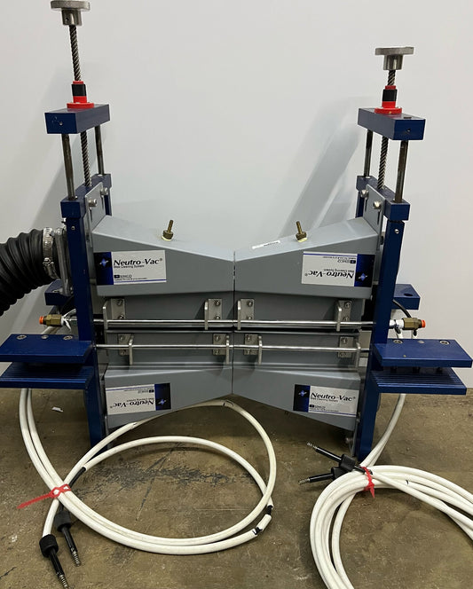 SYSTÈME DE NETTOYAGE DE BANDE NEUTRO-VAC SIMCO STATIC CONTROL MODÈLE NWS 12" - PIÈCES/RÉPARATION