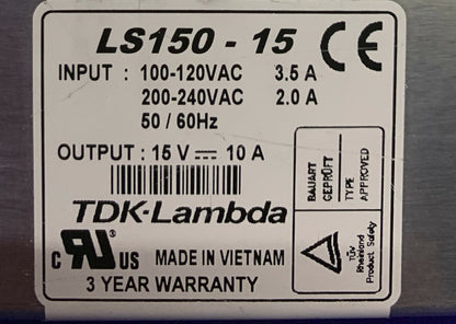CONVERTIDOR CA/CC TDK-LAMBDA LS150-15
