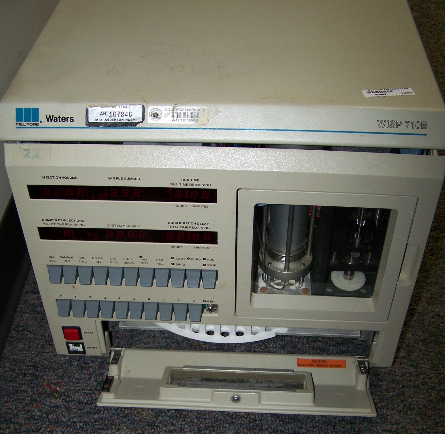 SYSTÈME D'INJECTION AUTOMATIQUE D'ÉCHANTILLONS WATERS WISP 710B