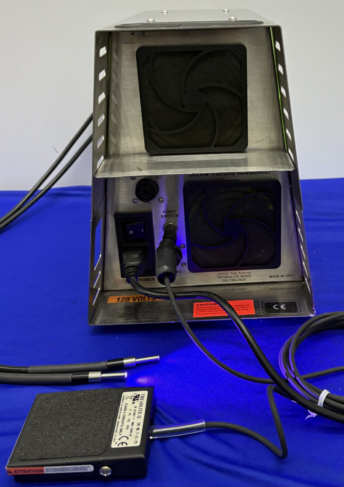 LESCO SUPER SPOT MAX HP VSM3001 UV硬化システム（フットスイッチ＆ライトガイド付き） 