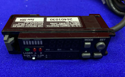 AMPLIFICADOR/SENSOR LÁSER DIGITAL SERIE LV/LV DE KEYENCE
