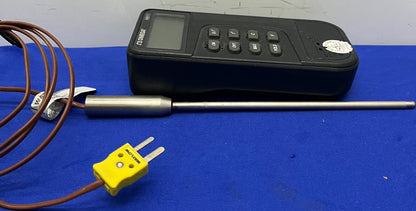 OMEGA HH11 THERMOMETER THERMOKOPPEL DIGITALE METER &amp; SONDE AF-1083201