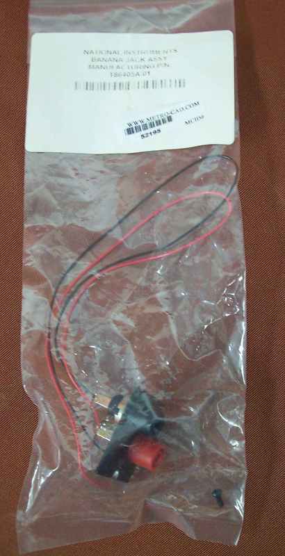 NATIONAL INSTRUMENTS P/N 186405A-01 GRUPPO PRESA BANANA