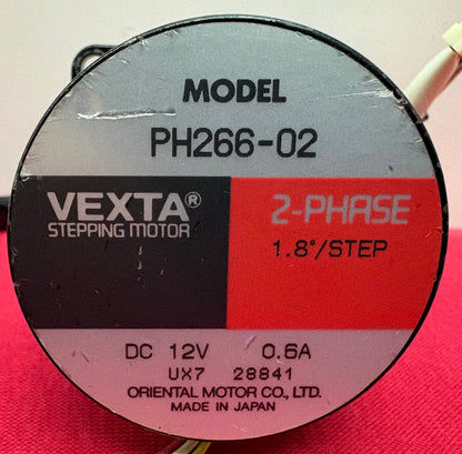 ORIENTAL MOTOR VEXTA® STEPPING MOTOR PH266-02