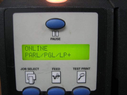 PRESSIZA P4083 THERMISCHE ETIKETTENMAKER GETEST OM IN TE SCHAKELEN OK 