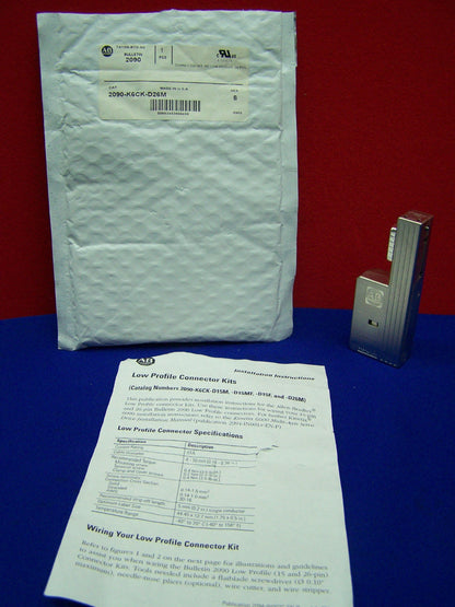 Allen-Bradley Allen Bradley 2090-K6CK-D26M コネクタキット I/O ロープロファイル 26 POS