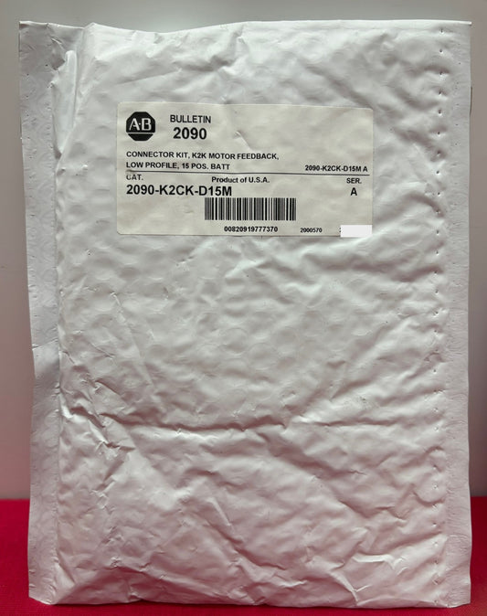 Allen Bradley AB 2090-K2CK-D15M SER A,CONNECTOR KIT K2K MOTOR FEEDBACK