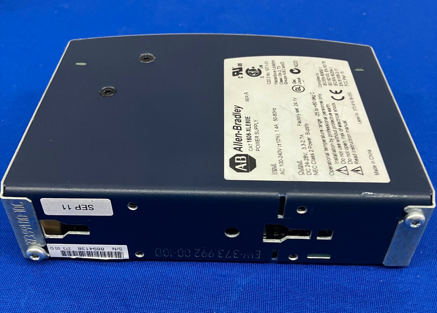 ALLEN BRADLEY NETZTEIL 1606-XLE80E SER A AC 100-240 V, 1,4 A, 50-60 Hz