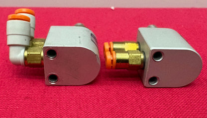 CONVUM TKY-W-8X4 PNEUMATIC DOUBLE-ACTING MINI-CYLINDER 8mm BORE DIAMETER - QTY 2