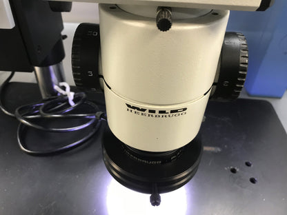 WILD HEERBRUGG WILD MB MICROSCOPIO PER L'APPRENDIMENTO A DOPPIA VISIONE / MICROSCOPIO PER L'INSEGNAMENTO 