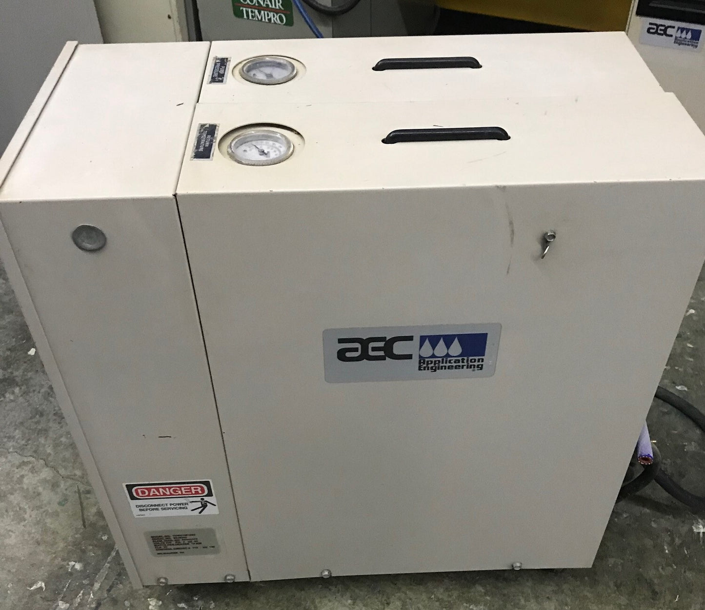 AEC APPLICATION ENGINEERING TDW01M12S3 CONTROLLER TEMPERATURA ACQUA - PER PARTI/RIPARAZIONI 