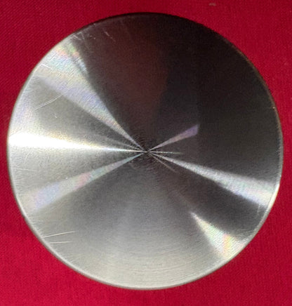 TROEMNER 2LB PRECISION CYLINDRICAL WEIGHT w/ CASE CL 5 STAINLESS STEEL