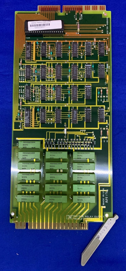 Carte de sortie relais Hewlett-Packard HP 69730A 2345A-22702 
