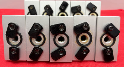 80/20 SERIES 15 2150 3/8” NPT 3-HOLE PRESSURE MANIFOLD PLATE W/ DW340A - QTY 10