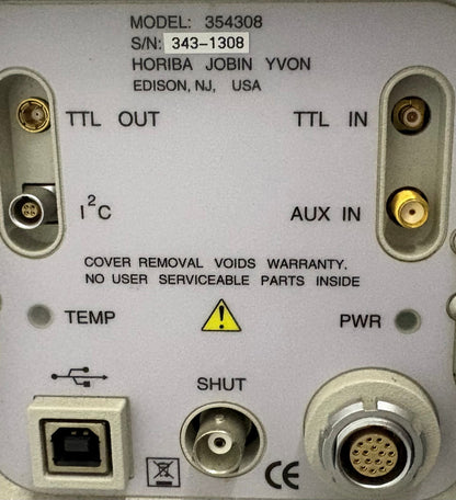 HORIBA JOBIN YVON LABRAM ARAMIS RAMAN MICROSCOPE SPECTROMETER 82059191SE - PARTS