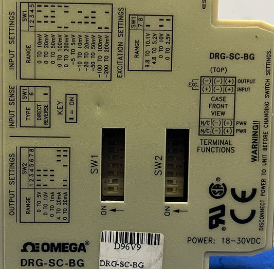 CONDIZIONATORE DEL SEGNALE DI INGRESSO A PONTE OMEGA DRG-SC-BG