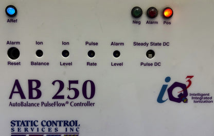 Statische Kontrolldienste, Auto Balance Pulse Flow Controller, AB 250 Teilereparatur 