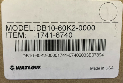 Dispositivo de conmutación de potencia DIN-A-Mite de Watlow DB10-60K2-0000 Entrada/salida de control
