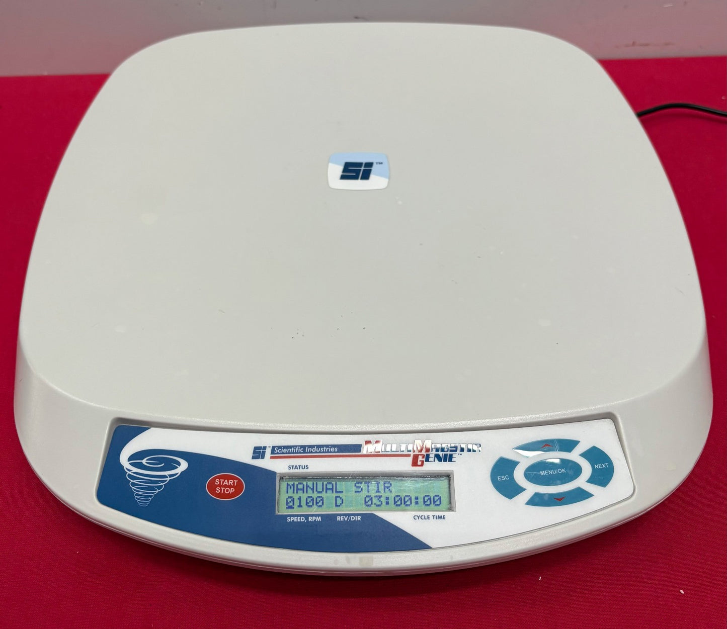 SCIENTIFIC INDUSTRIES SI-300X MULTI MAGSTIR GENIE™ MAGNETIC STIRRER 4 POSITION