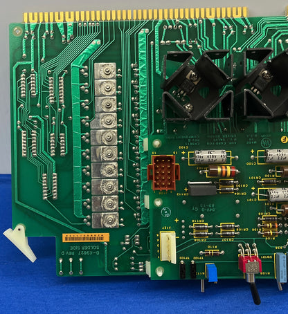 VARIAN 高電圧 VAL. ドライバーボード D-K9827 REV. D COMP. サイド UL94V-0 D-9828 RevM