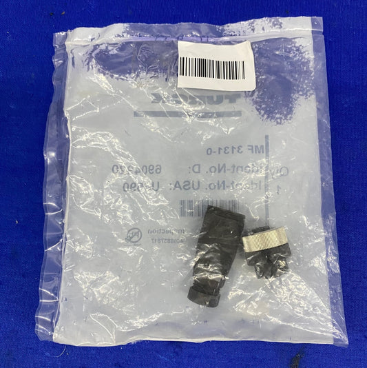 TURCK  6904920 / U5590 3 PIN PLUG MF 3131-0 / 3131.0