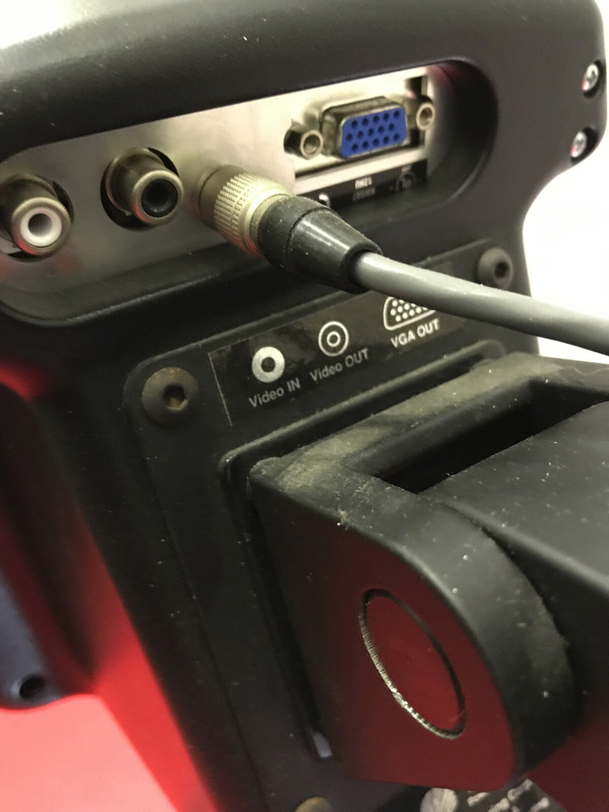 DAZOR SPECK-1 22 SPECKFINDER ELECTRONIC VIDEO MICROSCOPE 1X-25X MAGNIFICATION