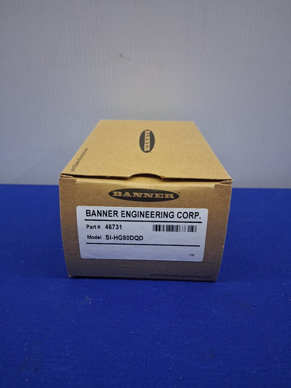 BANNER ENGINEERING CORP 46731 SI-HG80DQD HINGE SAFETY INTERLOCK SWITCH