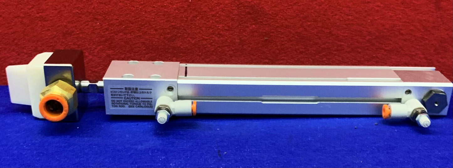 Vérin pneumatique de précision SMC MTS16-100R MTS, alésage SZ 16 mm, R = verrouillage de l'extrémité de la tête