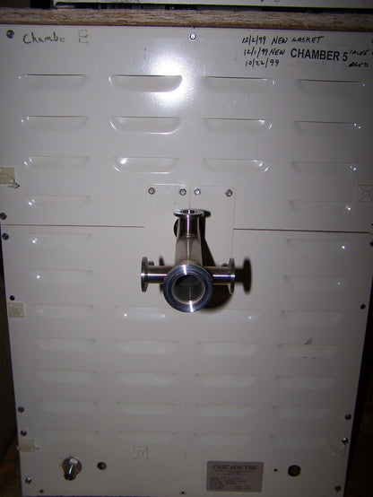 CASCADE TEK MODEL TVO-2 ZZMFG PN 9100834 ZZMFG DRYING CHAMBER FOR PARTS REPAIR