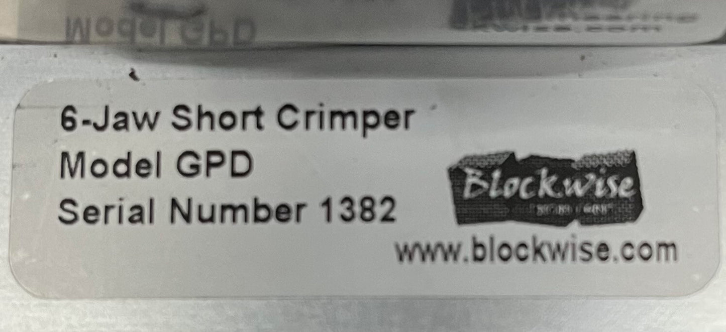 BLOCKWISE 6-BACKEN-KURZCRIMPERMASCHINE GPD GPJ 